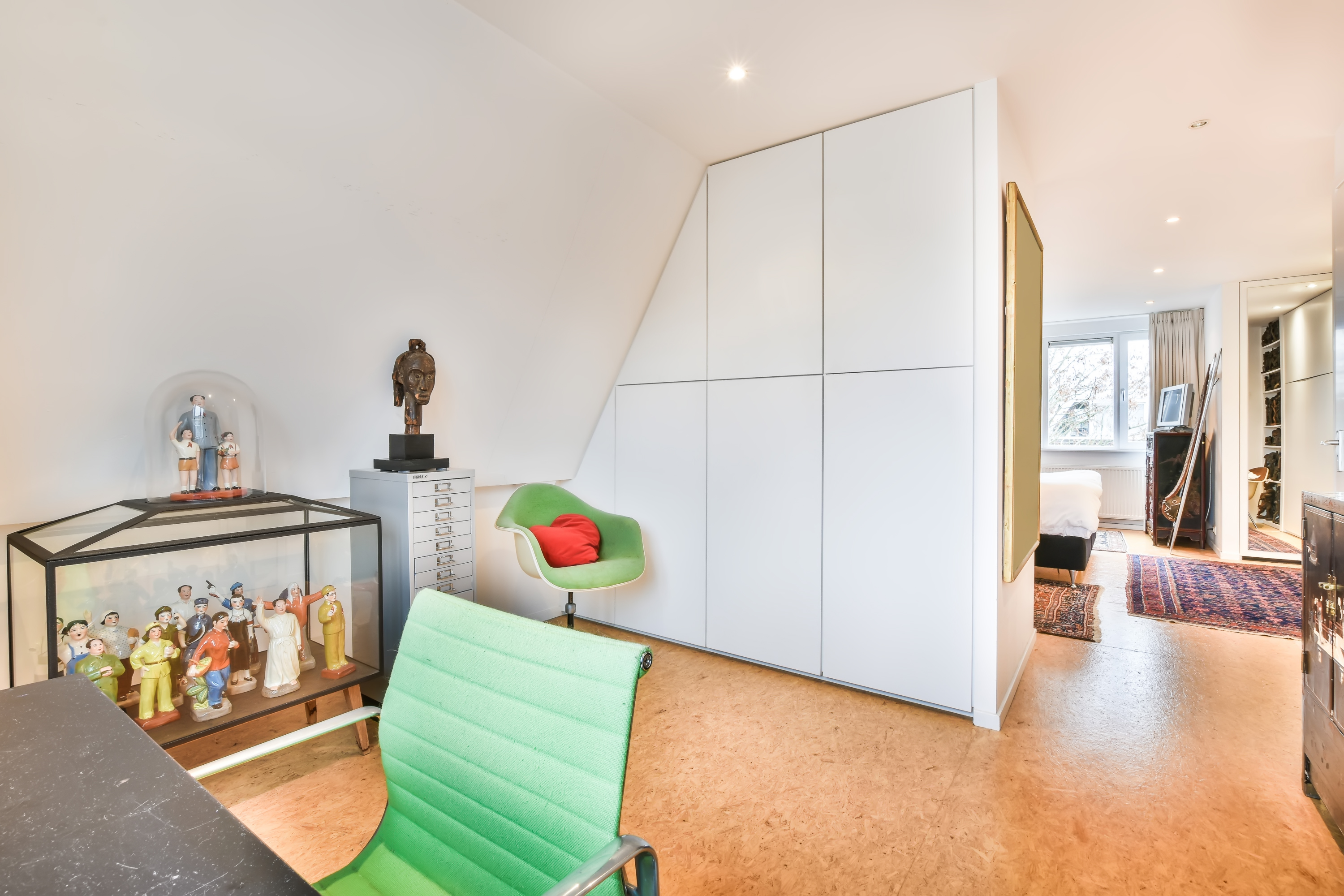 Kurkvloer in een appartement