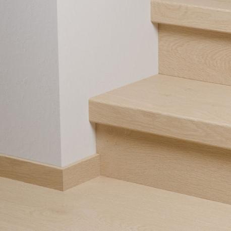Laminaat trapbekleding - Visby Linnen Grijs Eikenhout